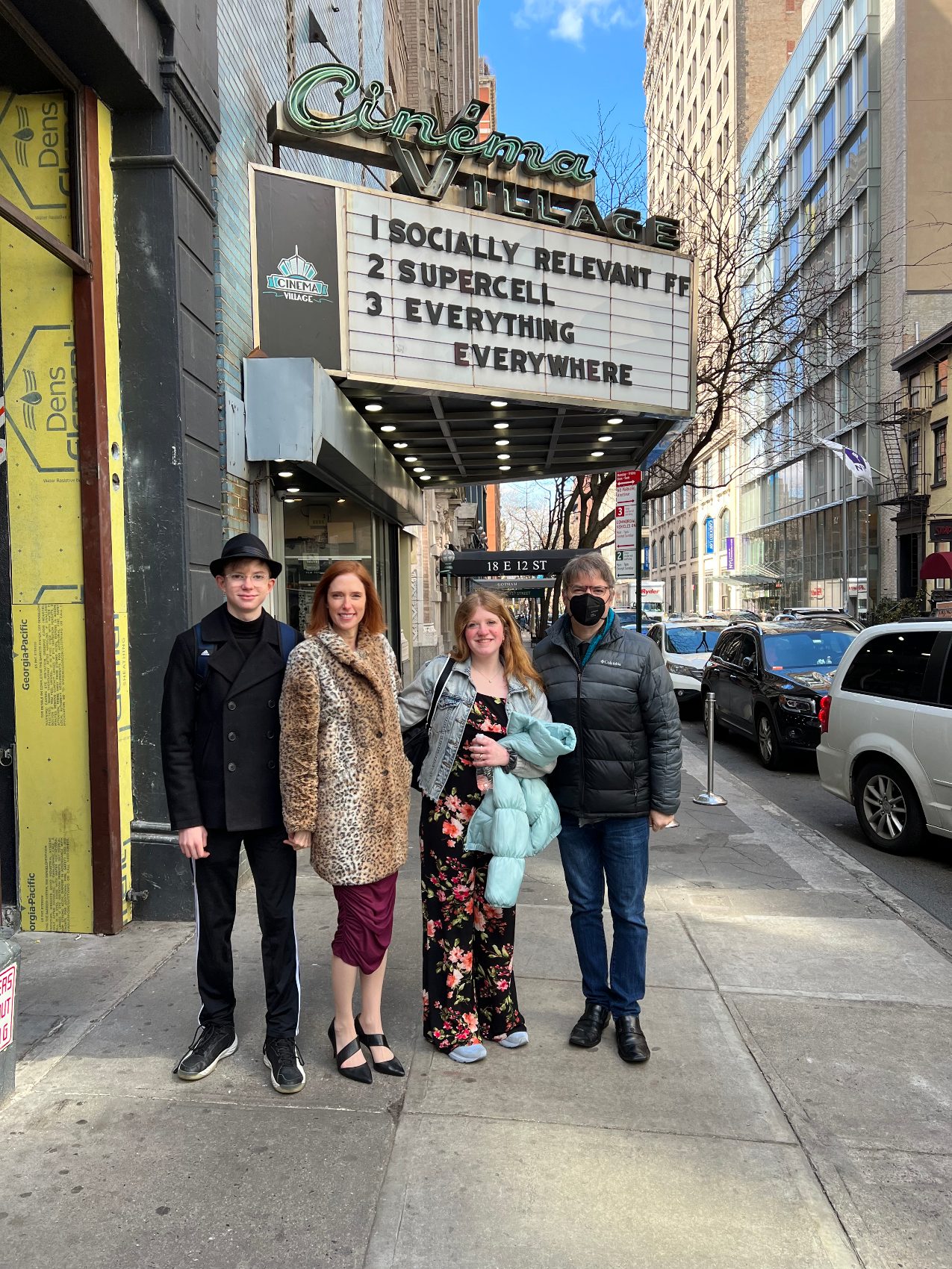 The Identity team at the Socially Relevant Film Festival premiere, Cinema Village, New York